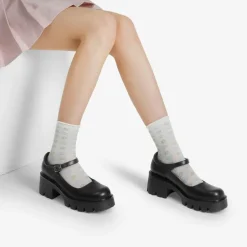 Wide Fit Y2K Platform Mary Jane Pumps