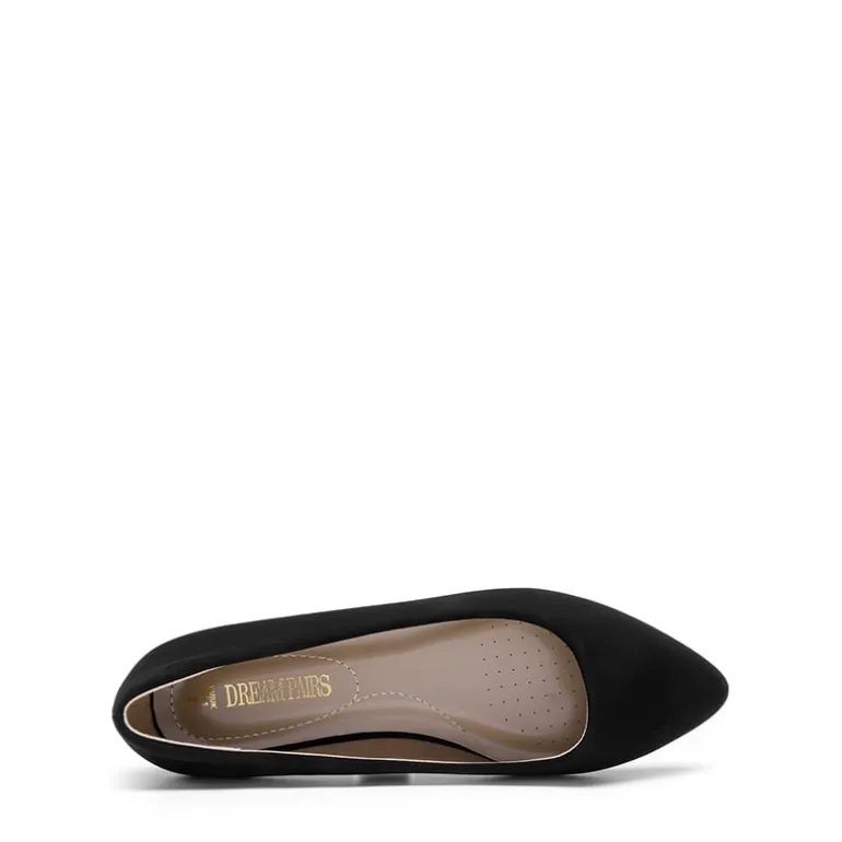 Wide-Toe Breathable Pointed Toe Casual Flats