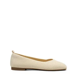 Wide-Toe Knit Flats