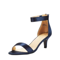 Wide Width Open Toe Kitten Heel Sandals