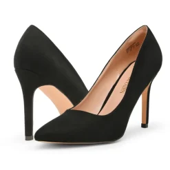 Wide Width Stiletto Pointed Toe Pumps