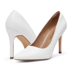 Wide Width Stiletto Pointed Toe Pumps