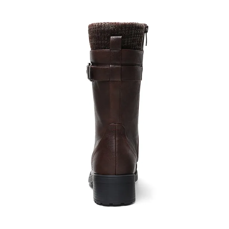 Winter Mid Calf Riding Boots