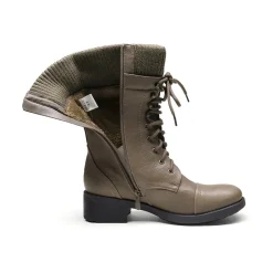 Winter Mid Calf Riding Boots