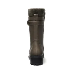 Winter Mid Calf Riding Boots