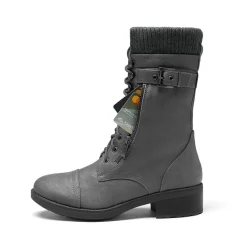 Winter Mid Calf Riding Boots