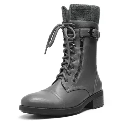 Winter Mid Calf Riding Boots