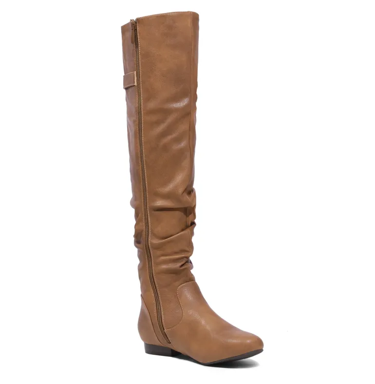 Winter Over The Knee Suede Boots