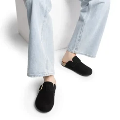 Women’s Adjustable Faux Suede Clogs