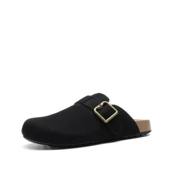 Women’s Adjustable Faux Suede Clogs