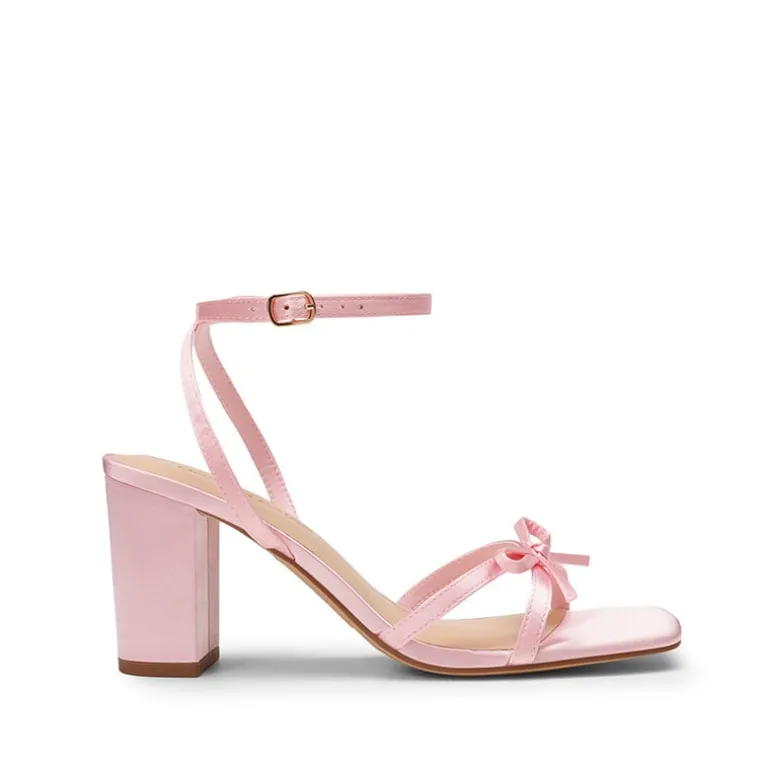 Women's Bow Detail Block Heel Sandals