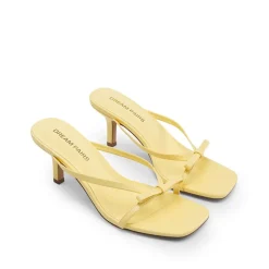 Women’s Bow Thong Kitten Heel Sandals with Non-Slip Sole