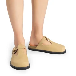 Women’s Buckle Slip-on Clogs