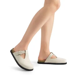 Women’s Buckle Slip-on Clogs