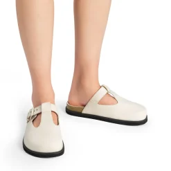 Women’s Buckle Slip-on Clogs