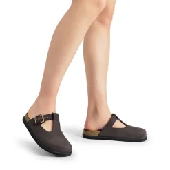 Women’s Buckle Slip-on Clogs