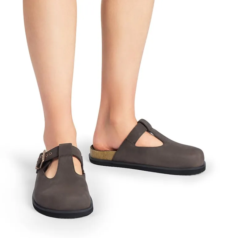 Women’s Buckle Slip-on Clogs
