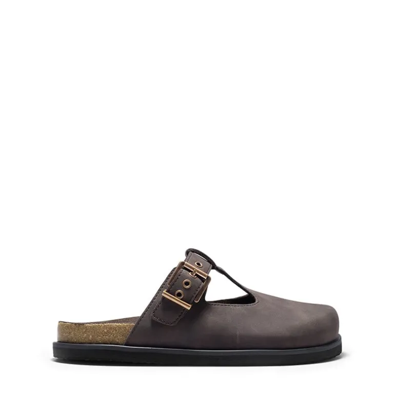 Women’s Buckle Slip-on Clogs