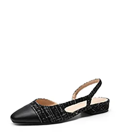 Women’s Cap Toe Slingback Flats