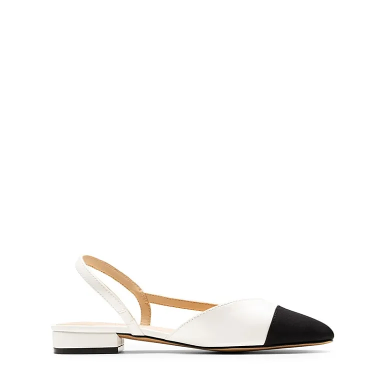 Women’s Cap Toe Slingback Flats