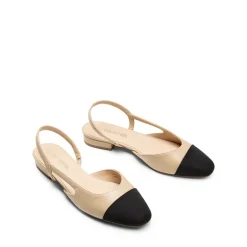 Women’s Cap Toe Slingback Flats