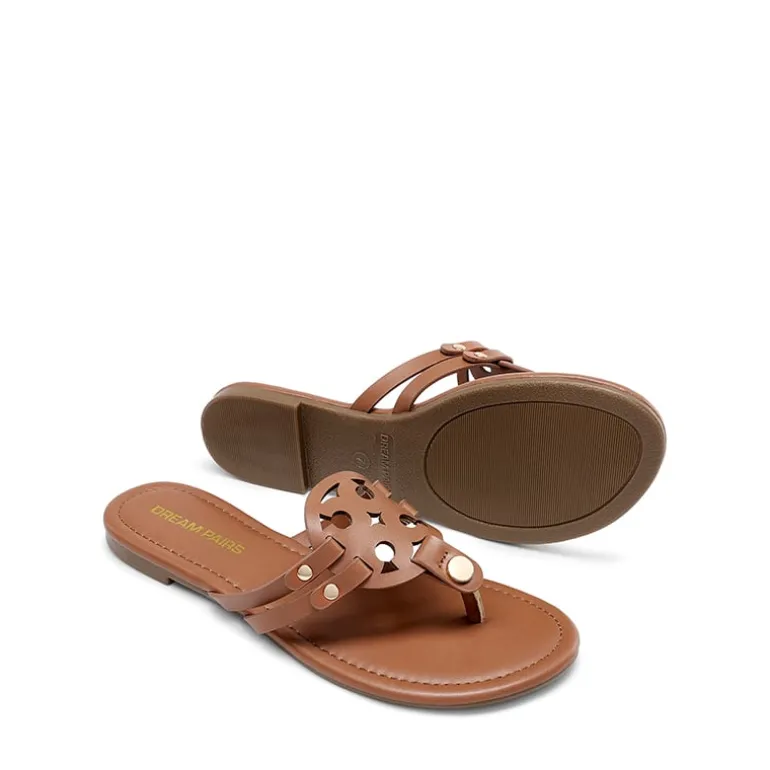 Women’s Casual Strappy Flip-Flop Sandals