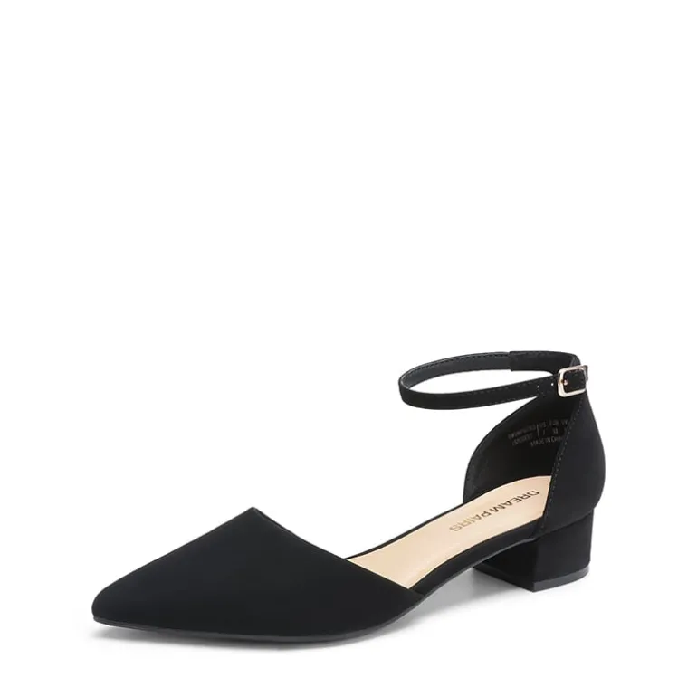 Women’s Chic D’Orsay Block Heel Dress Shoes