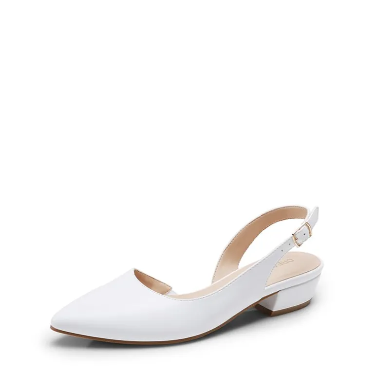 Women’s Chic Pointed Toe Slingback Pumps