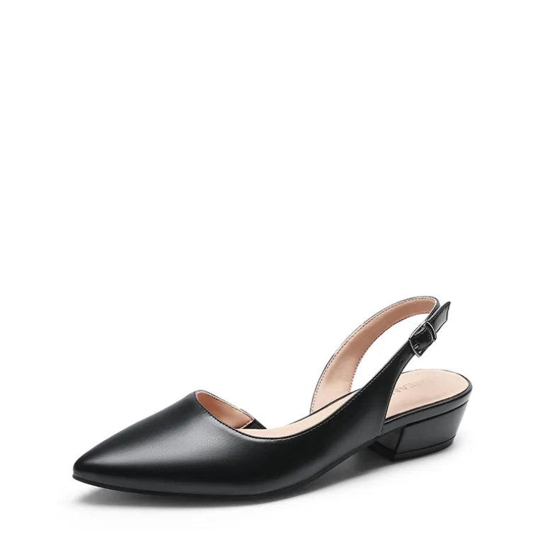 Women’s Chic Pointed Toe Slingback Pumps