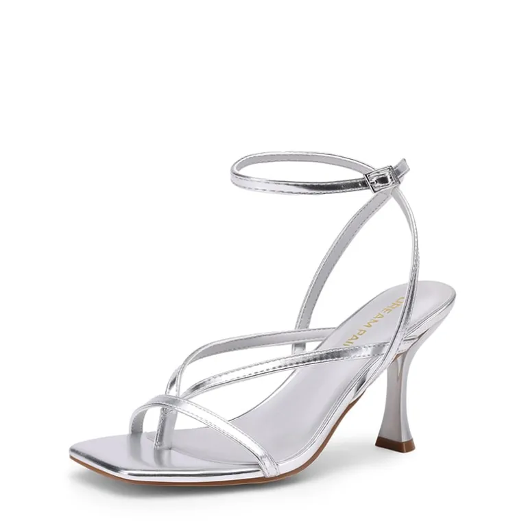 Women’s Chic Strappy Thong Stiletto Sandals