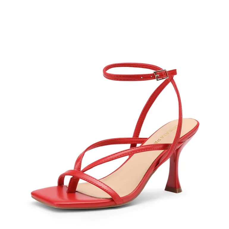 Women’s Chic Strappy Thong Stiletto Sandals