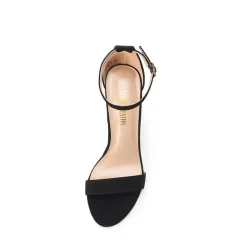 Women's Chunky High Heel Pump Sandals