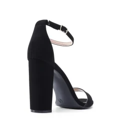 Women's Chunky High Heel Pump Sandals