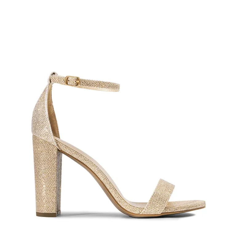 Women's Chunky High Heel Pump Sandals