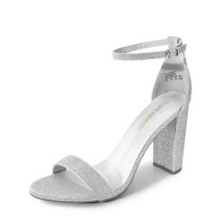 Women's Chunky High Heel Pump Sandals