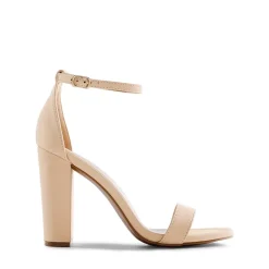 Women's Chunky High Heel Pump Sandals