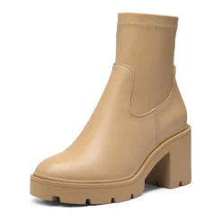 Women's Chunky Lug Sole Ankle Booties