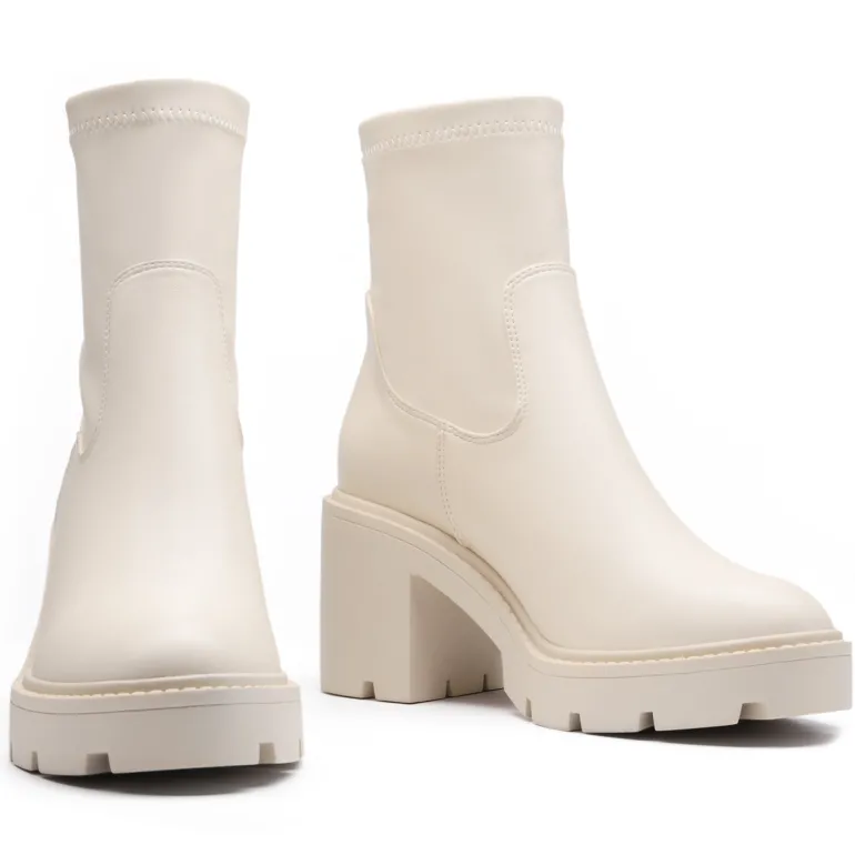Women's Chunky Lug Sole Ankle Booties