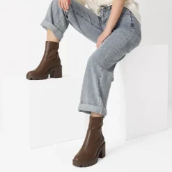 Women's Chunky Lug Sole Ankle Booties
