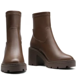 Women's Chunky Lug Sole Ankle Booties