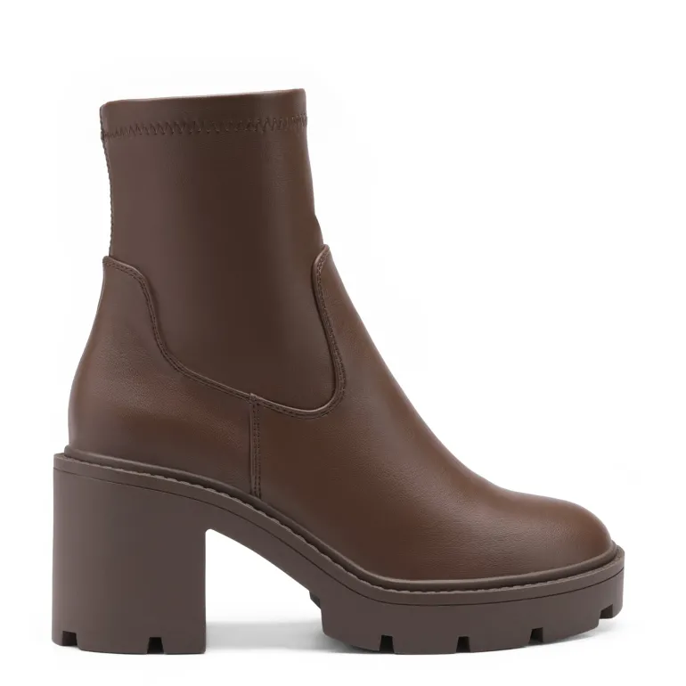 Women's Chunky Lug Sole Ankle Booties