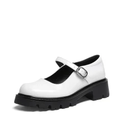 Women’s Chunky Mary Jane Pumps with Padded Collar
