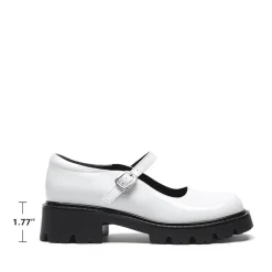Women’s Chunky Mary Jane Pumps with Padded Collar
