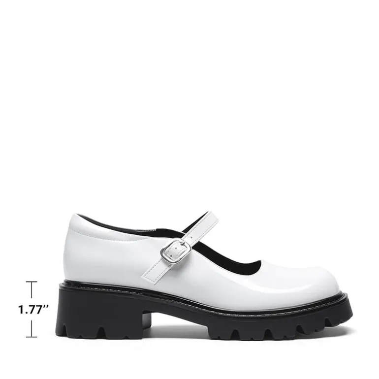 Women’s Chunky Mary Jane Pumps with Padded Collar