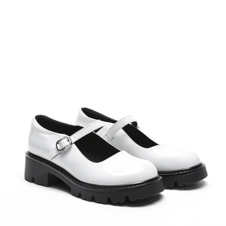 Women’s Chunky Mary Jane Pumps with Padded Collar
