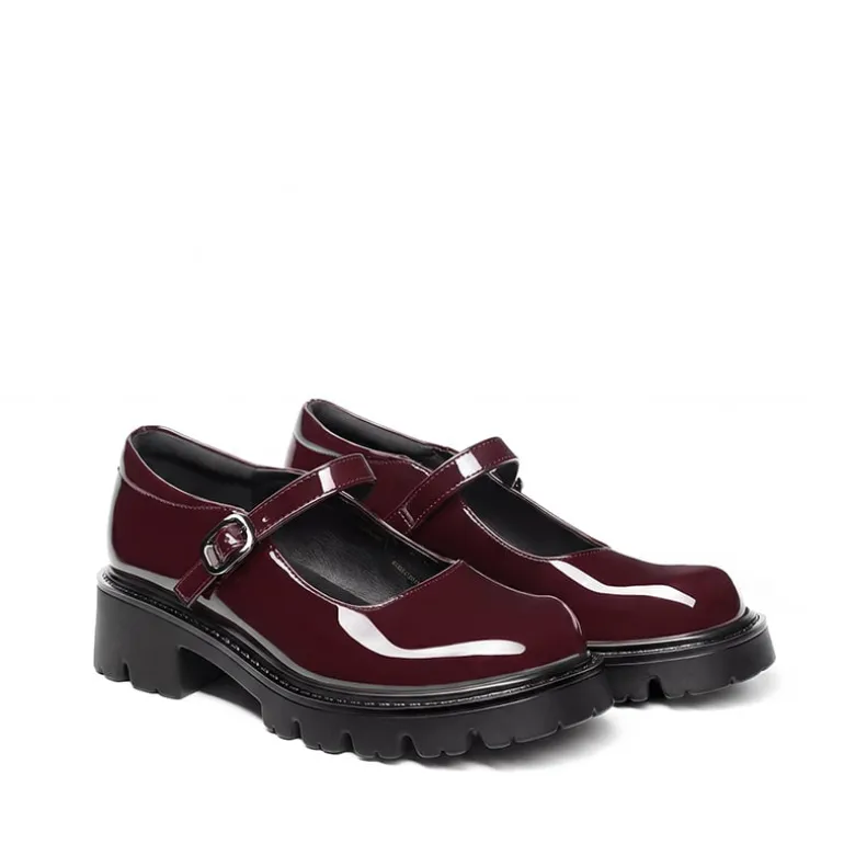 Women’s Chunky Mary Jane Pumps with Padded Collar