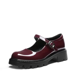 Women’s Chunky Mary Jane Pumps with Padded Collar