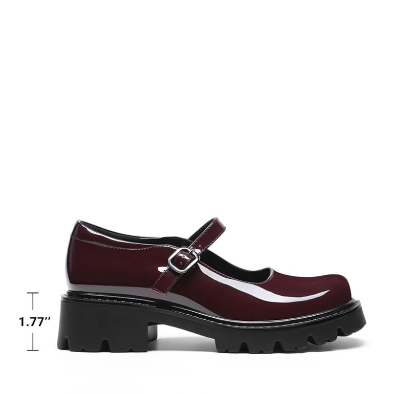 Women’s Chunky Mary Jane Pumps with Padded Collar