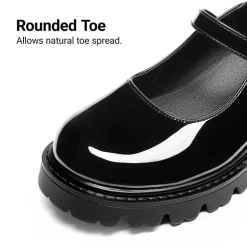 Women’s Chunky Mary Jane Pumps with Padded Collar