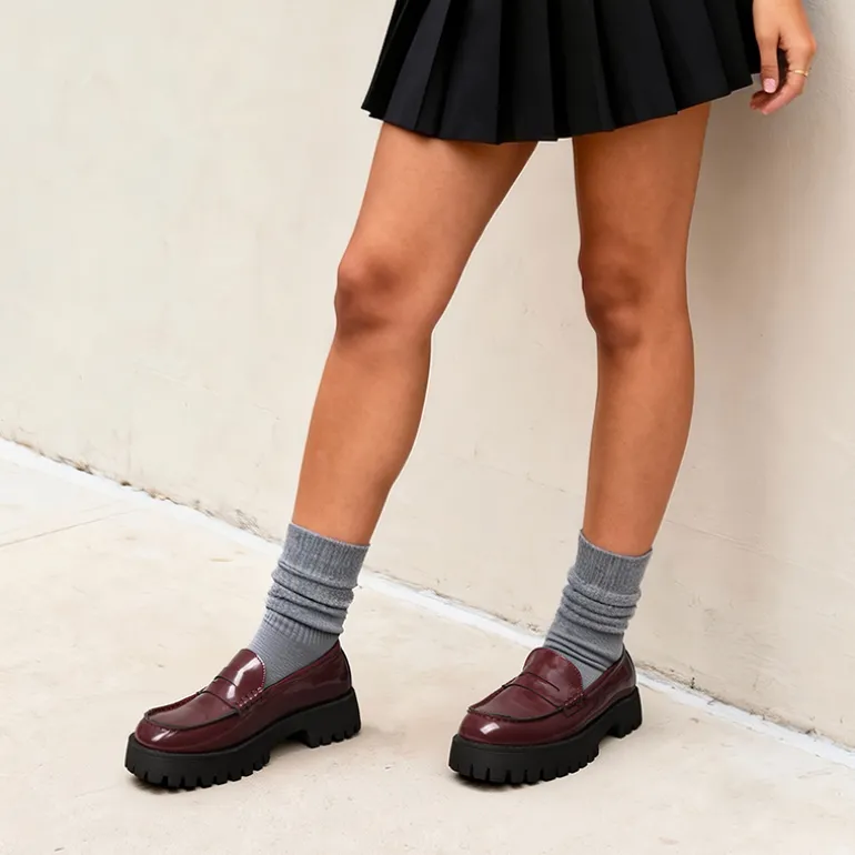 Women's Chunky Platform Classic Loafer